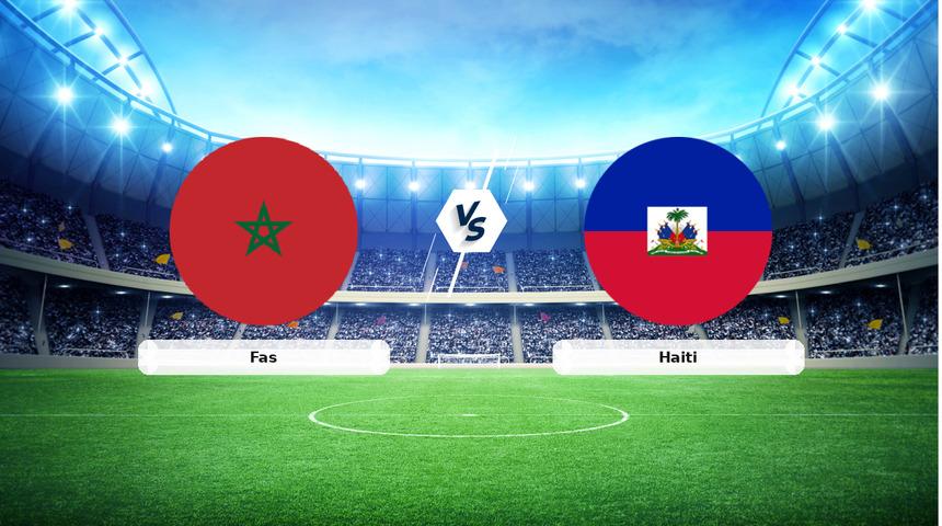 CANLI | Fas - Haiti ma&ccedil; anlatımı! Ma&ccedil; ne zaman? Saat ka&ccedil;ta ve hangi kanalda? - 25 Haziran 2026