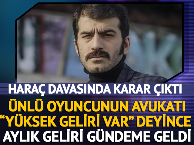 Hara&ccedil; davasında karar! Aylık geliri merak edildi
