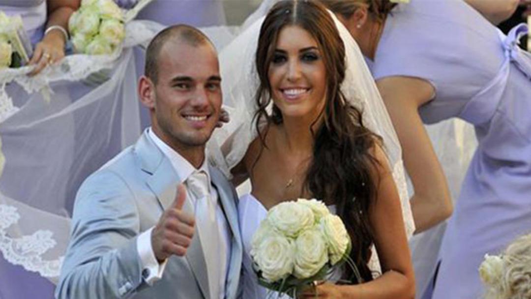 Wesley Sneijder ve Yolanthe Cabau boşanma s&uuml;recine girdi