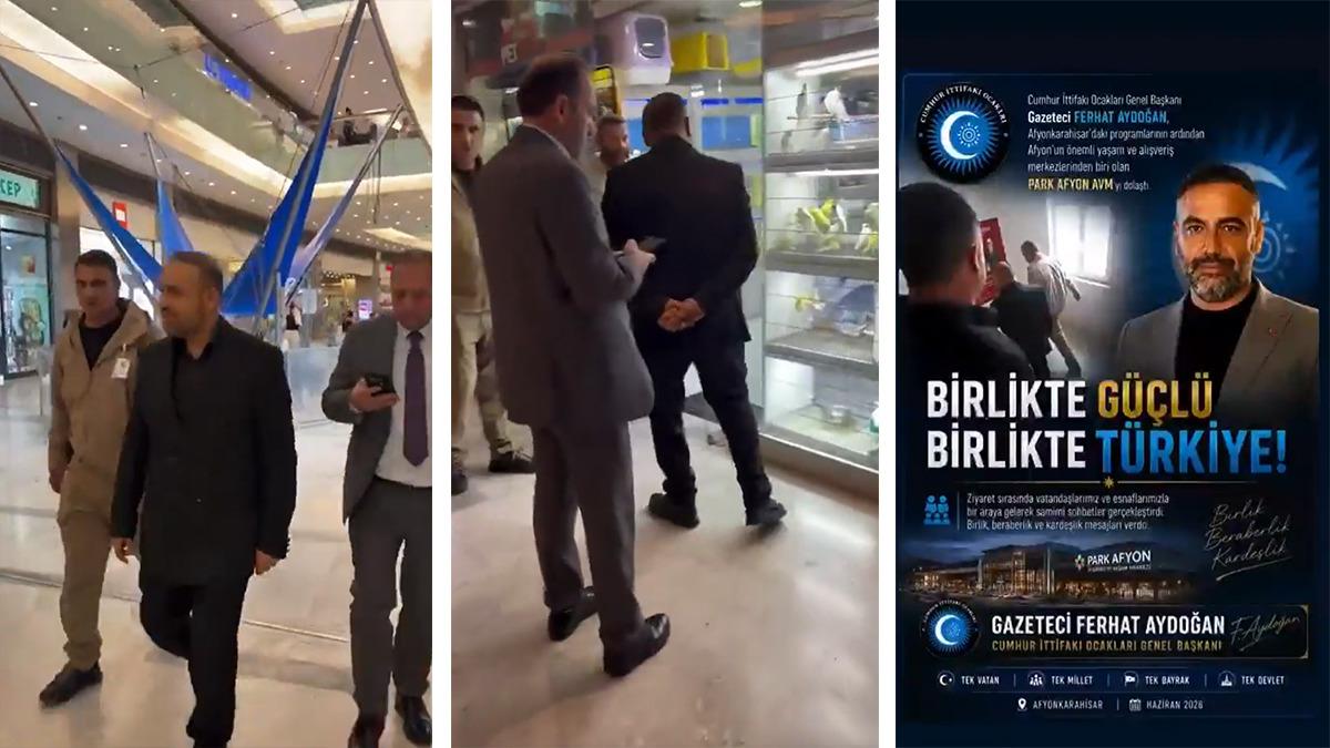 "Cumhur İttifakı Ocakları Genel Başkanı" sıfatıyla s&ouml;zde AVM denetliyordu, pahalıya patladı 1