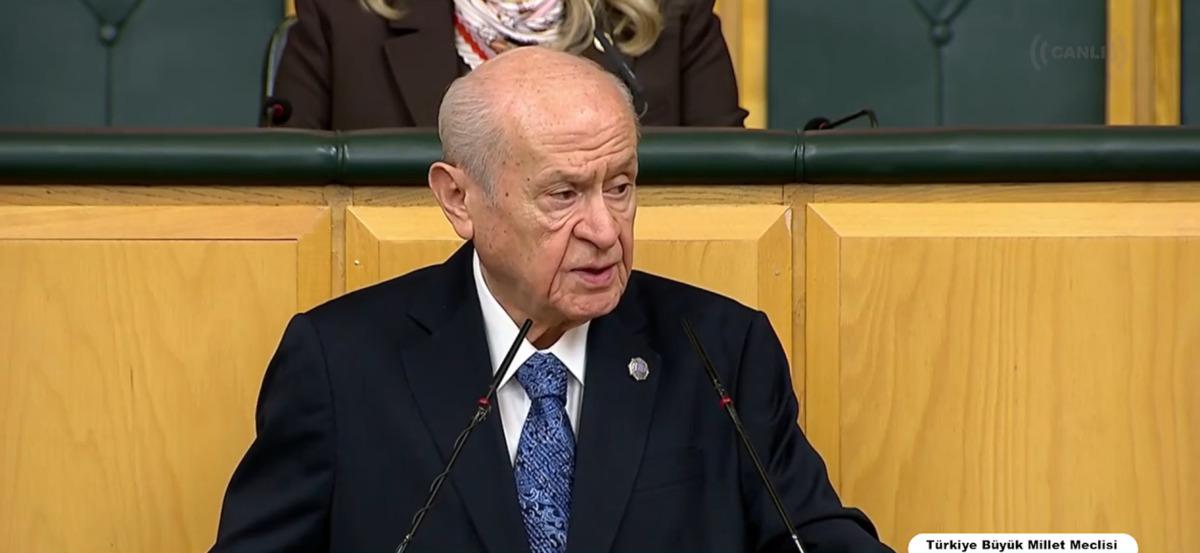 Bah&ccedil;eli den AB ye sert &ccedil;ıkış: "Herkes ayağını denk alsın!" 1