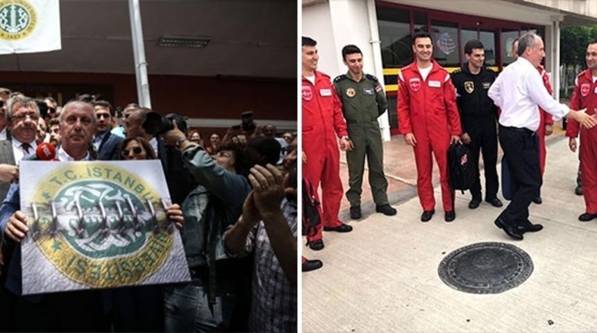 Muharrem İnce'nin ziyaret ettiği 'SoloTürk' pilotlarının gösterisi iptal edildi