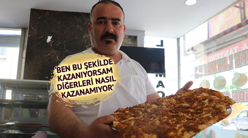 Ucuza lahmacun sattı diye başı derde girdi: 'Kira &ouml;demiyorum'