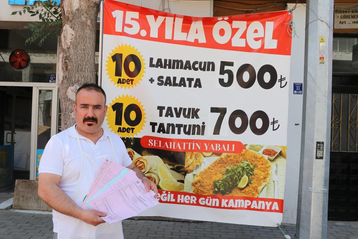Ucuza lahmacun sattı diye başı derde girdi:  Kira &ouml;demiyorum  5