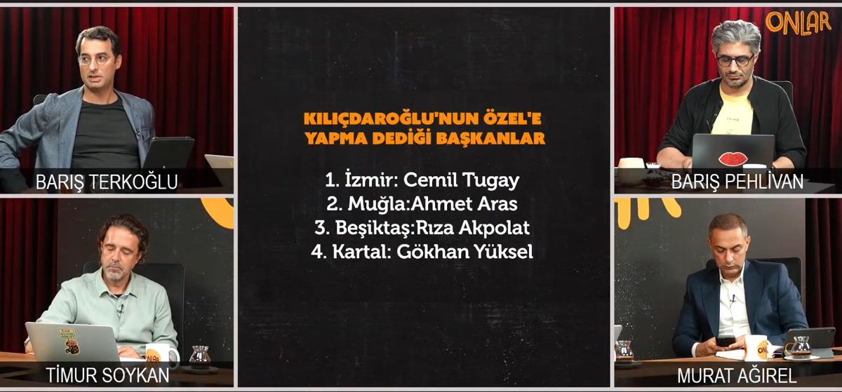 Kılıçdaroğlu nun, Özel e "Aday yapma" dediği dört belediye başkanı kim? Yayında açıkladı 3