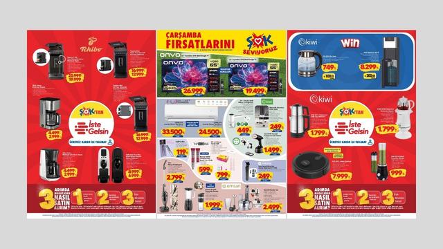 ŞOK'a Tchibo kahve makinesi geliyor! 24 Haziran 2026 ŞOK aktüel kataloğu 