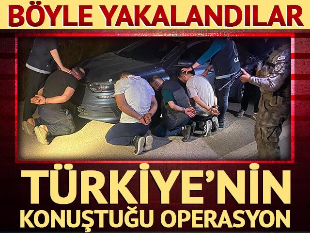 Erhan Karaal'ı ka&ccedil;ıranların yakalanma anı &ccedil;ıktı!