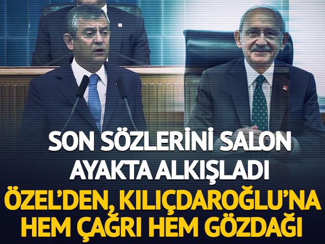 &Ouml;zel'den, Kılı&ccedil;daroğlu'na &ouml;nce &ccedil;ağrı, sonra g&ouml;zdağı