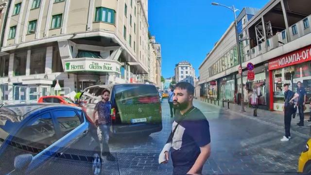 Yol verme kavgasında tehditler peş peşe geldi: Boksörüm çeneni kırarım