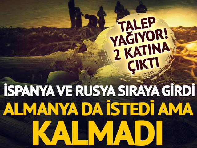 İspanya ve Rusya sıraya girdi: Almanya da istedi ama kalmadı