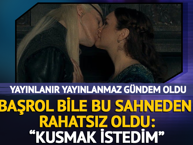 Başrol bile bu sahneden rahatsız oldu! "Kusmak istedim"