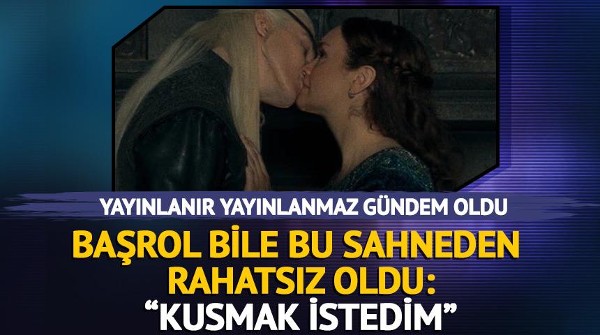 Başrol bile bu sahneden rahatsız oldu! "Kusmak istedim"