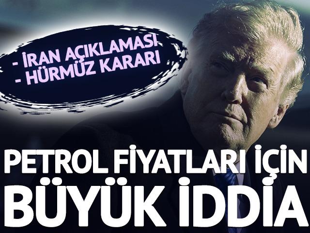 Petrol fiyatları i&ccedil;in b&uuml;y&uuml;k iddia