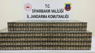 Diyarbakır’da 14 bin 988 paket kaçak sigara ele geçirildi