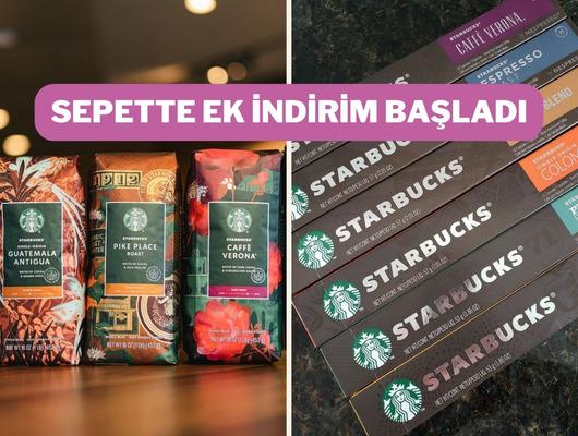 Starbucks'ta stok yapmalık Prime Day fırsatları başladı! 