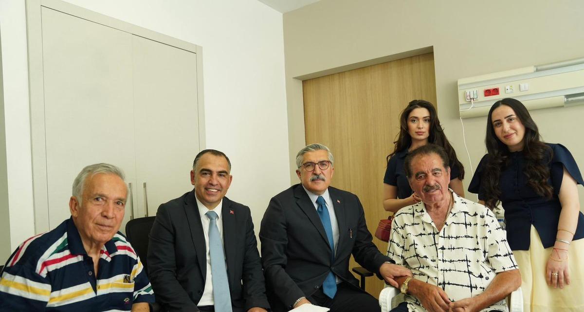 AK Parti Genel Başkan Yardımcısı Yayman dan İbrahim Tatlıses e ge&ccedil;miş olsun ziyareti  4
