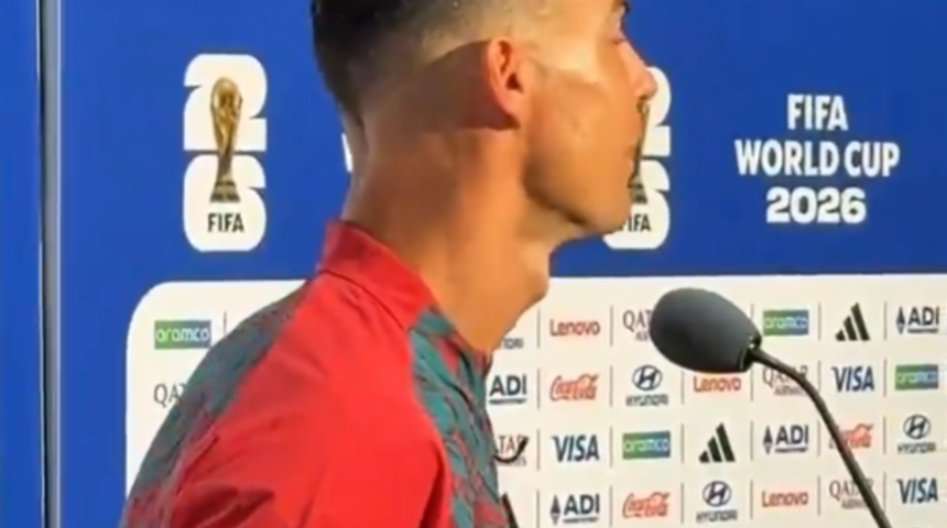 Ronaldo ma&ccedil; sonunda Messi'yi duyunca &ccedil;ıldırdı!