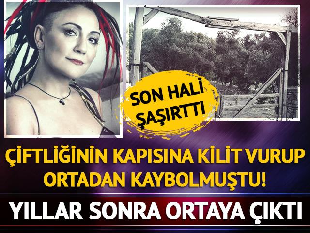&Ccedil;iftliğinin kapısına kilit vurup ortadan kaybolmuştu! &Ouml;zlem Tekin yıllar sonra g&ouml;r&uuml;nt&uuml;lendi