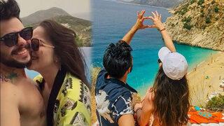 Rüzgar Erkoçlar ve eşi Tuğba Beyazoğlu'nun gecikmeli balayı tatili