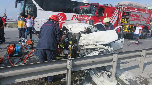 Arnavutköy'de trafik kazası: 3 ölü (2)