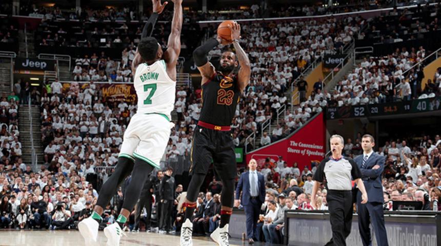 Cleveland Caveliers, Boston Celtics'i 109-99 yenerek seriyi 3-3'e getirdi!