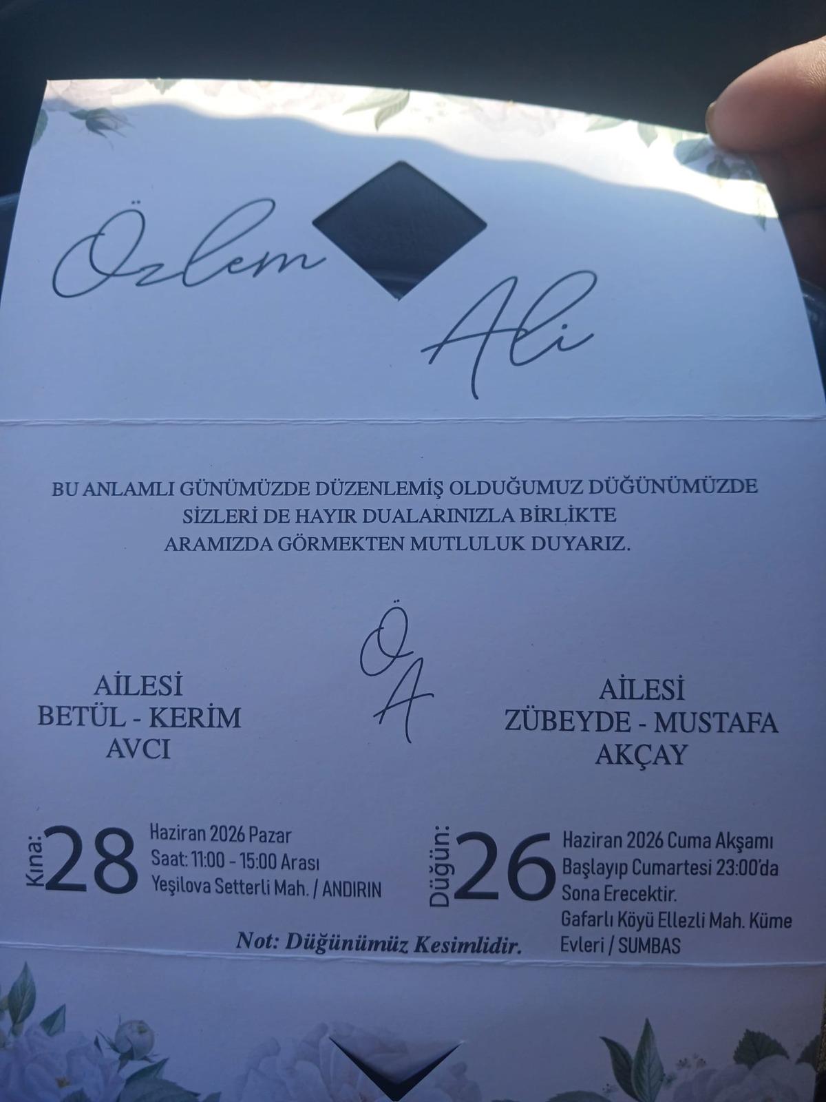 D&uuml;ğ&uuml;n&uuml;ne 2 g&uuml;n kala uzman &ccedil;avuştan kahreden haber! 1