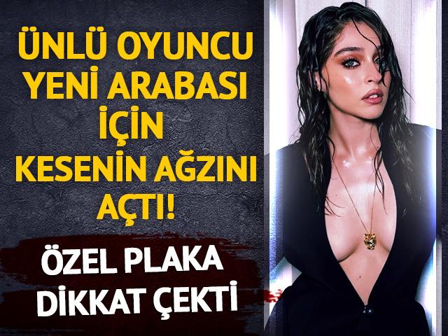 12 milyon TL'lik yeni aracıyla g&uuml;ndemde! &Ouml;zel plaka dikkat &ccedil;ekti  