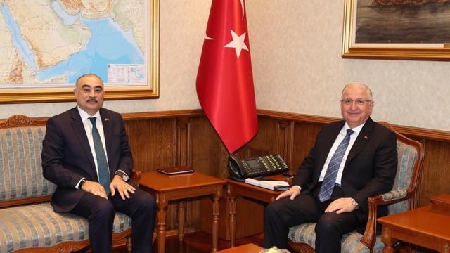 Bakan Güler, Azerbaycan Büyükelçisi Memmedov'u kabul etti