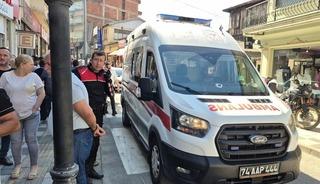 Bartın'da bir kişi cadde ortasında yaralı halde bulundu
