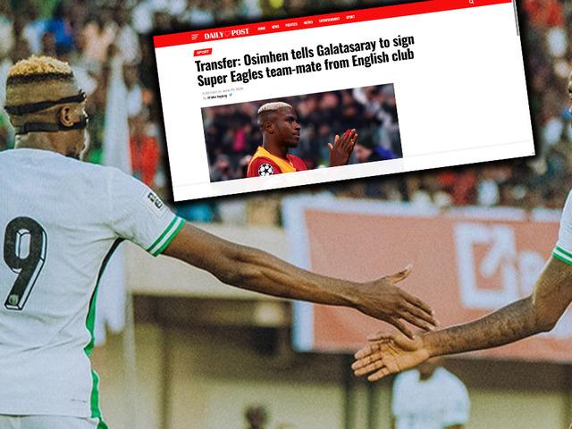 Osimhen'den y&ouml;netime transfer tavsiyesi! Icardi'nin yerine geliyor...