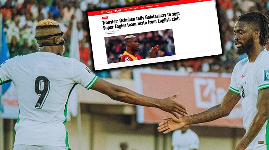 Osimhen'den y&ouml;netime transfer tavsiyesi! Icardi'nin yerine vatandaşını &ouml;nerdi