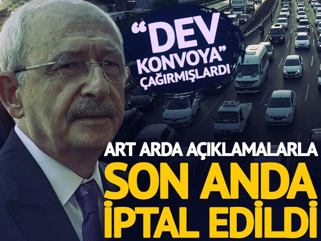 Kılı&ccedil;daroğlu&rsquo;nun programı son anda iptal edildi
