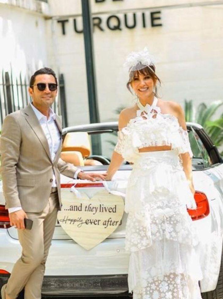 Seren Serengil ve Yaşar İpek'in nikâhından ilk kareler G1