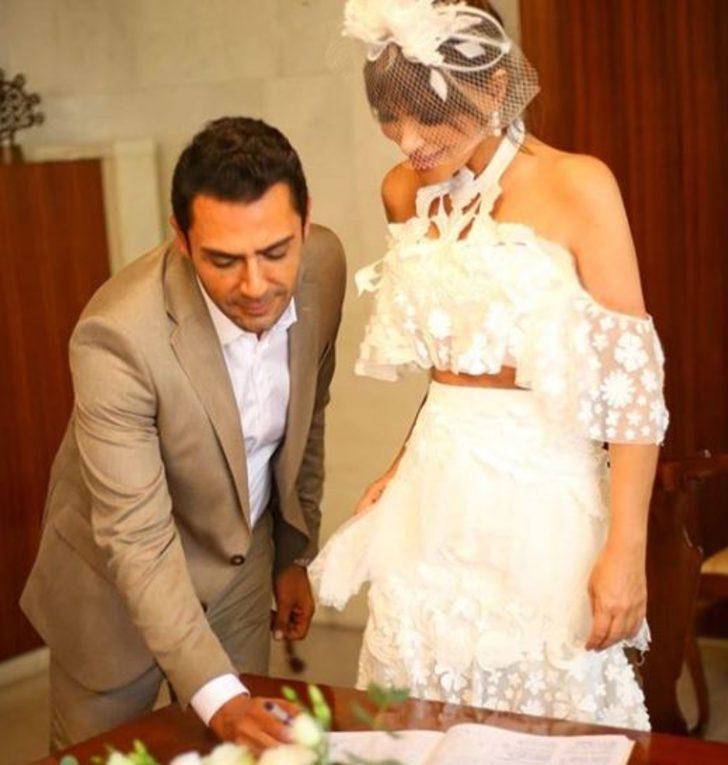 Seren Serengil ve Yaşar İpek'in nikâhından ilk kareler G4