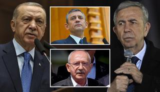 Kılı&ccedil;daroğlu sonuncu, İmamoğlu d&uuml;ş&uuml;şte: Son ankette Erdoğan'dan 11 puan fark!