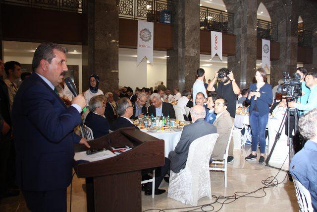 BBP Genel Başkanı Destici: İnandığımız ve bildiğimiz yoldan yürüyeceğiz