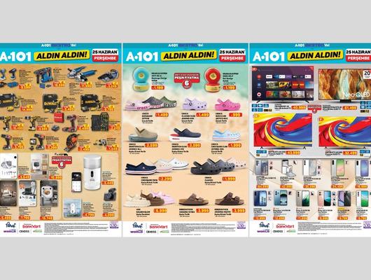 A101'e Samsung akıllı televizyon geliyor! 25 Haziran A101 kataloğu 