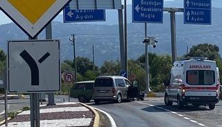 Bozdoğan&rsquo;da trafik kazası: 1 yaralı