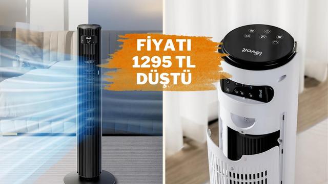 Yaz sıcağını unutturan Levoit Kule Vantilatör indirimde