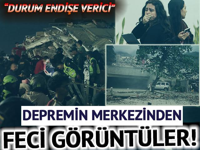 Venezuela'da peş peşe iki b&uuml;y&uuml;k deprem: 7,5 ve 7,2... B&ouml;lgeden ilk g&ouml;r&uuml;nt&uuml;ler geldi