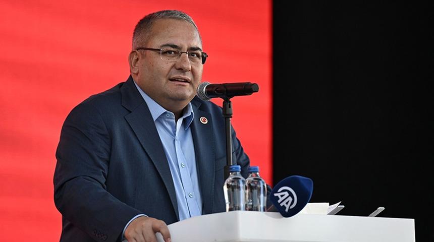 Mesut &Ouml;zarslan, AK Parti Genel Merkezi'ne geldi