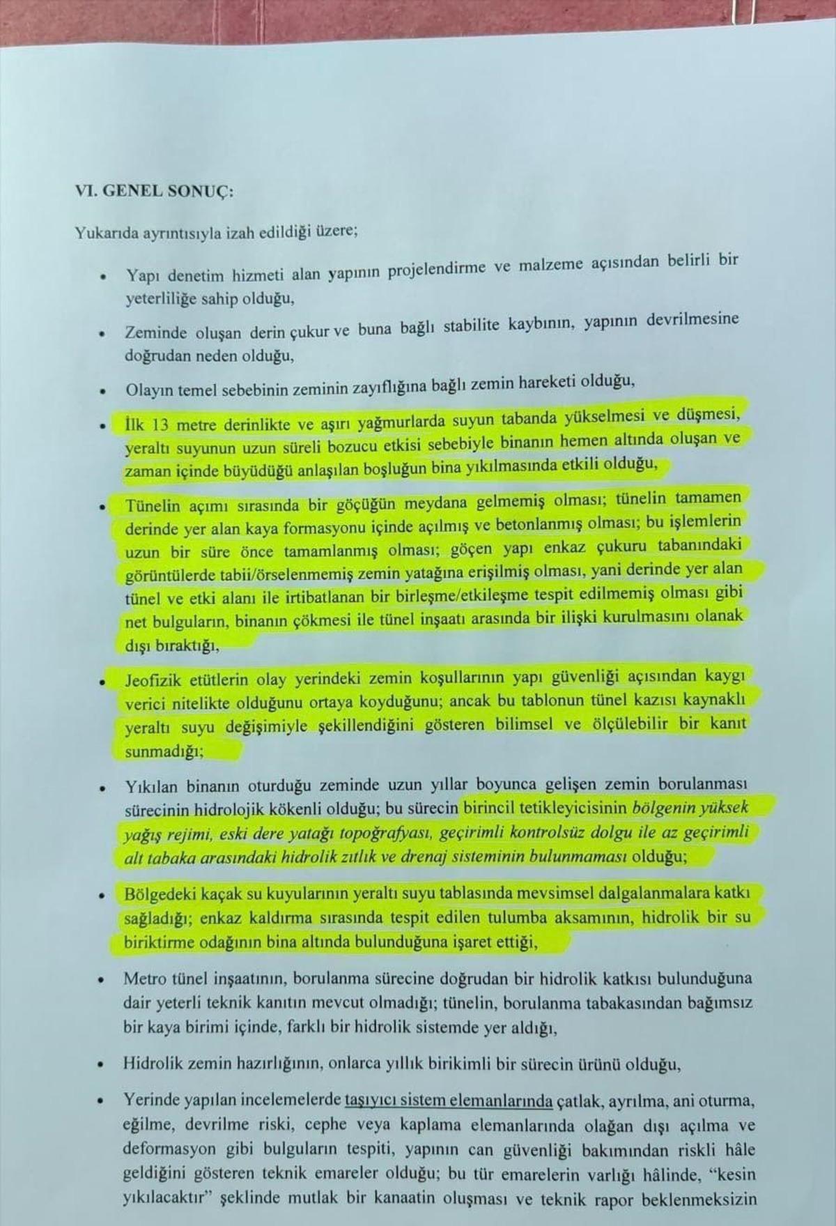 Gebze’deki çöken bina ile ilgili nihai rapor savcılığa sunuldu 1