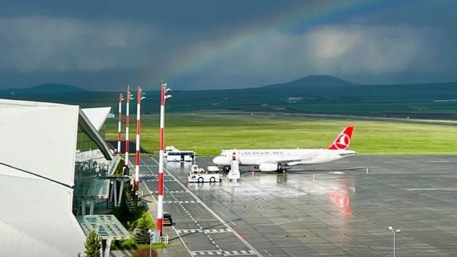 Kars'ta hava trafiği yılın ilk 5 ayında hız kazandı