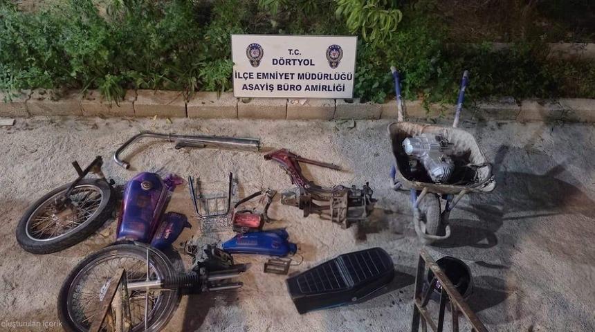 D&ouml;rtyol&rsquo;da hırsızlık olaylarının ş&uuml;phelileri yakalandı