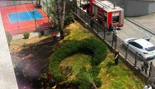 Alaplı&rsquo;da &ouml;ğrenci yurdunda yangın paniği