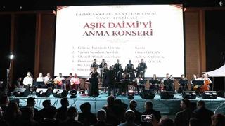 Erzincan’da Sanat Festivali Âşık Daimi eserleriyle başladı