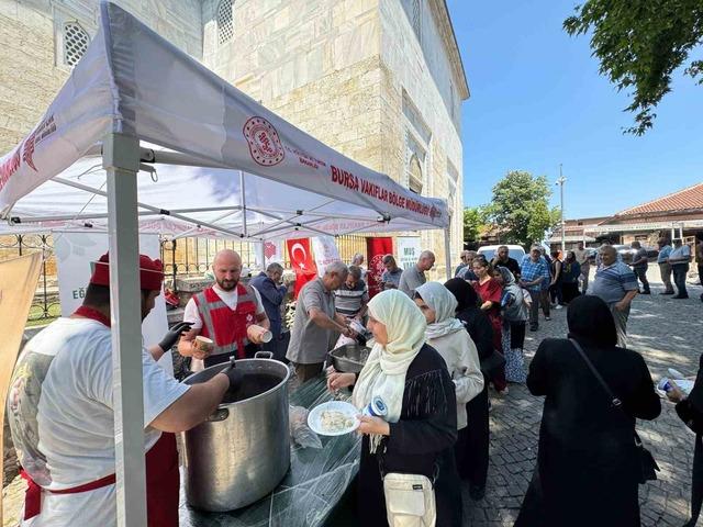 Bursa&rsquo;da Sultan &Ccedil;elebi Mehmed Han, vefatının 605. yılında dualarla anıldı 2