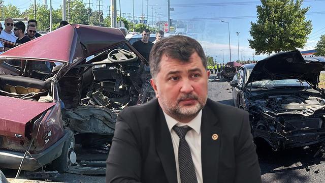 Araçlar pert oldu! Milletvekili Ercan Öztürk kaza yaptı: 1 ölü, 2 yaralı
