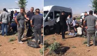 Para nakil aracı ile minib&uuml;s &ccedil;arpıştı: 15 yaralı
