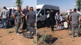 Batman çevre yolunda para nakil aracı ile minibüs çarpıştı: 15 yaralı